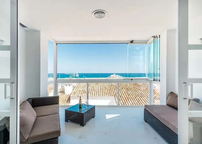 Luxury Holiday In Puerto Banus Marina With Sea Views Apartament